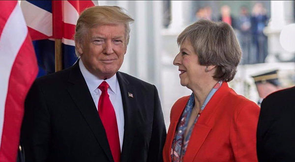 Donald Trump - Theresa May
